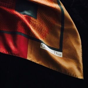 Christian Dior silk scarf - excellent condition
